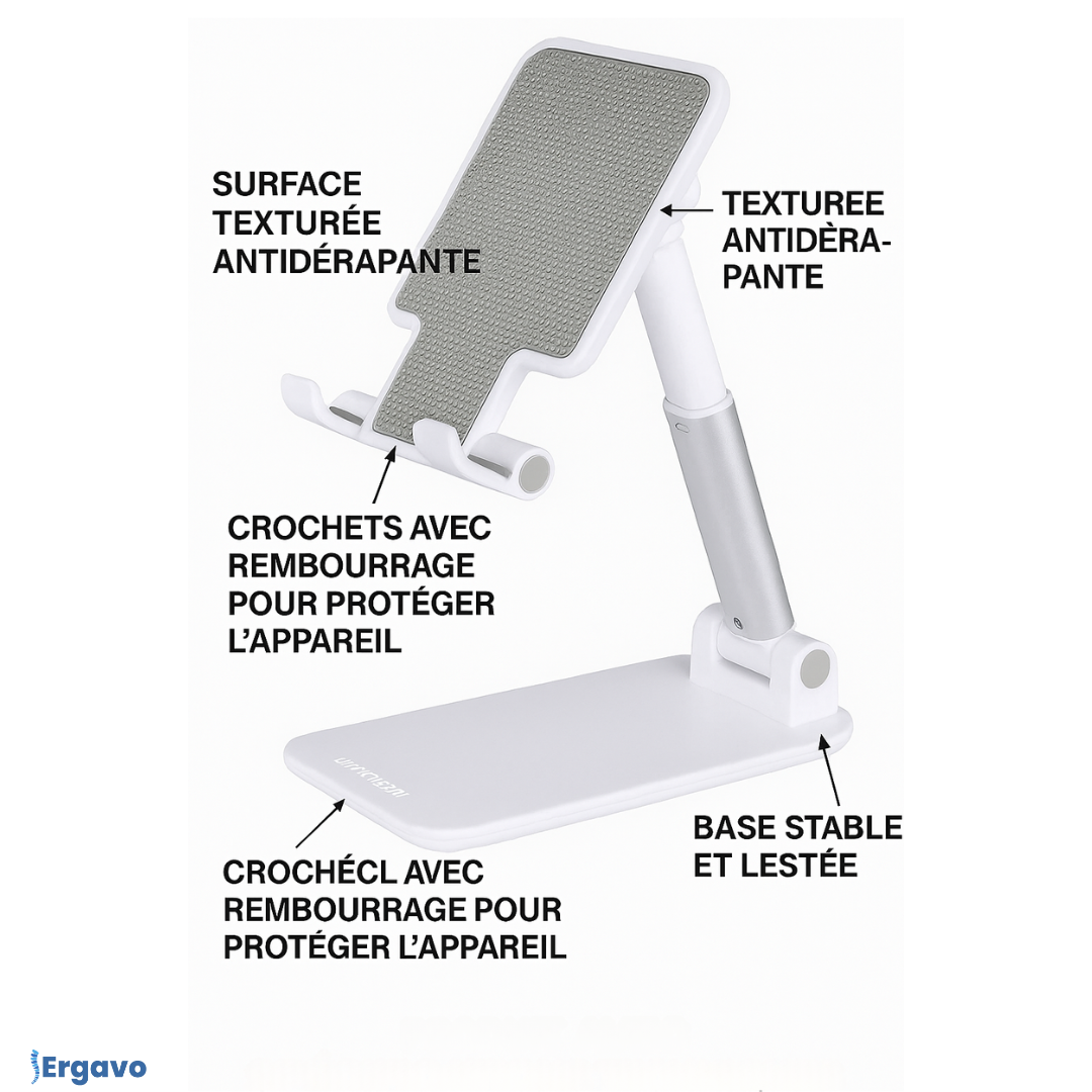 Support téléphone ajustable – Mains libres au quotidien